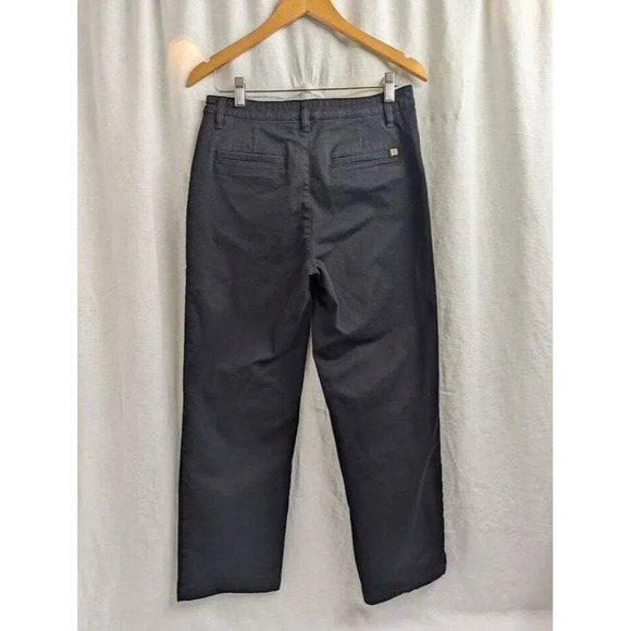 Brixton black Victory pant, women's size 28, straight leg, cropped B16 - Picture 5 of 10